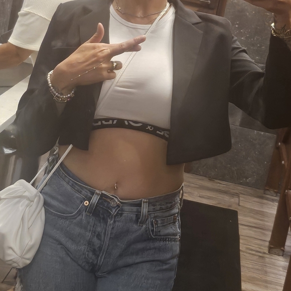 Dolce & Gabanna crop top white logo [42] - Picture 5 of 12